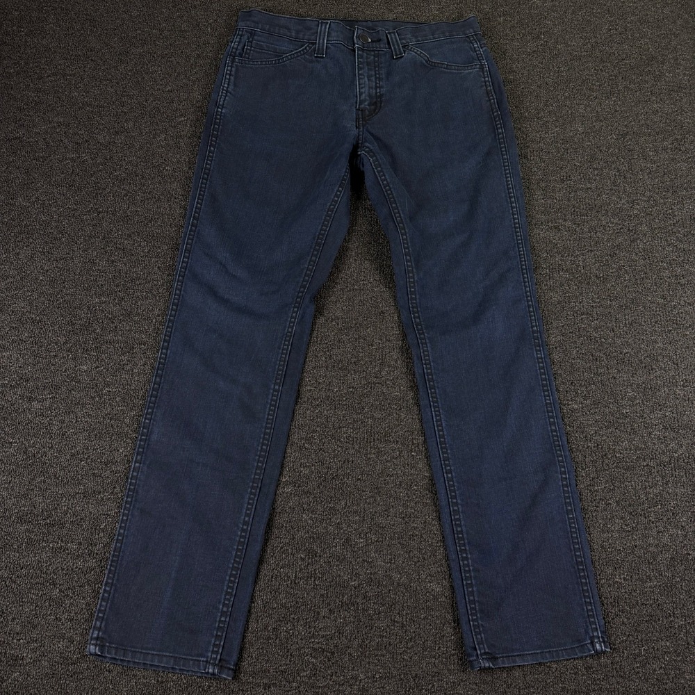 Levi's Jeans Mens 33x32 (Fits 32x29) 511 Slim Fit Dark Blue Denim EUC